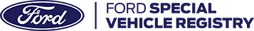 Ford Special Vehicle Registry